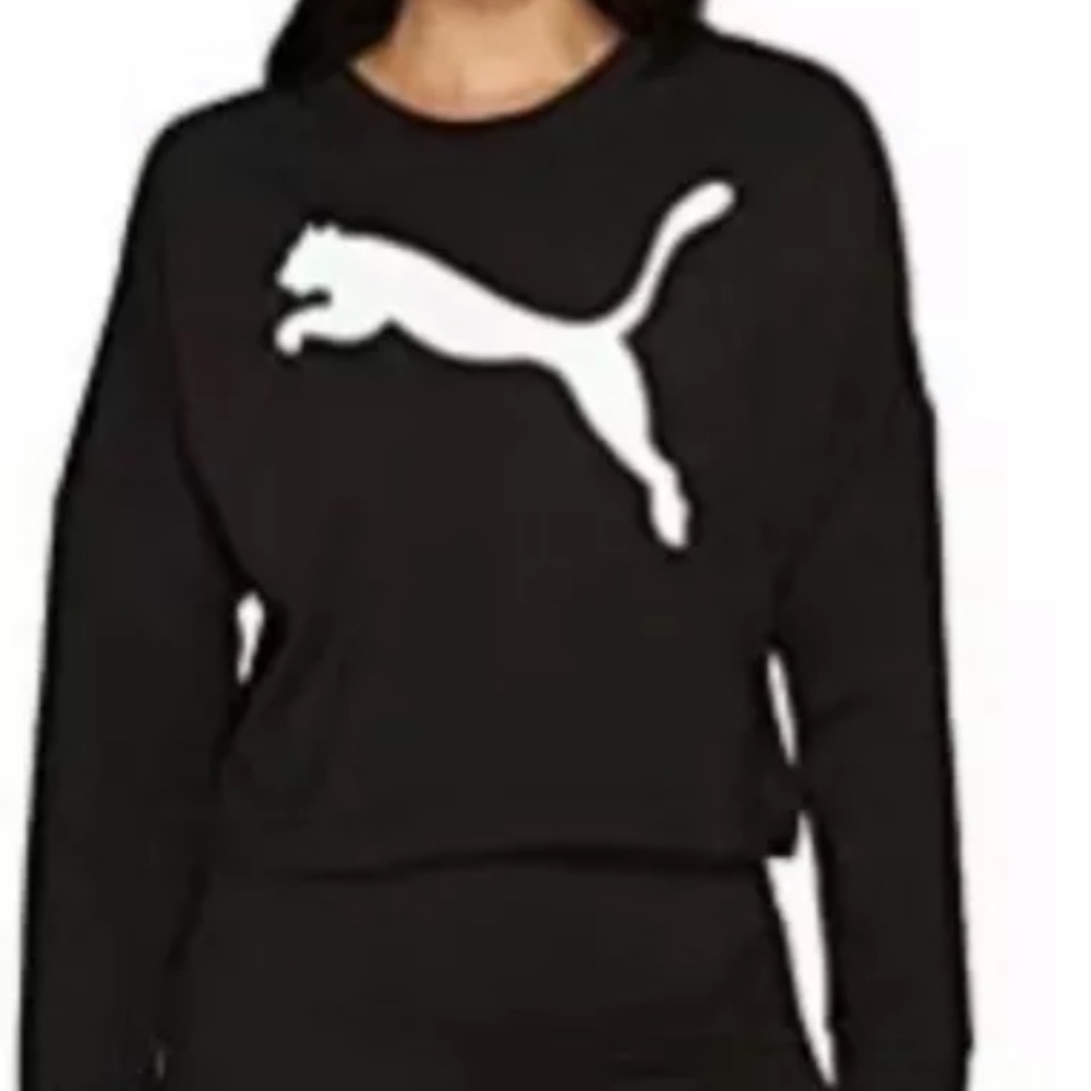 Puma Crop Logo Top, worn once